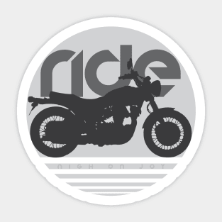 Ride w800 street sun Sticker